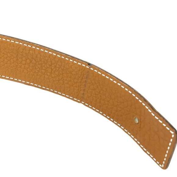 HERMES Black Leather Belt - Picture 10 of 10